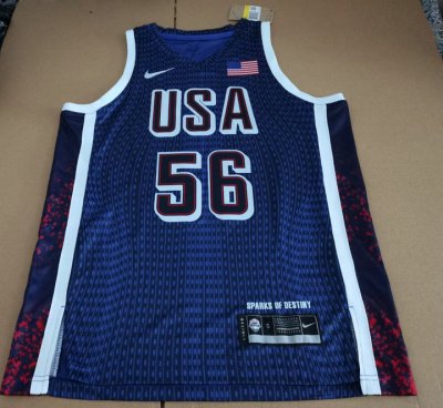 56 Bast 2024 USA Team jersey navy with stripe